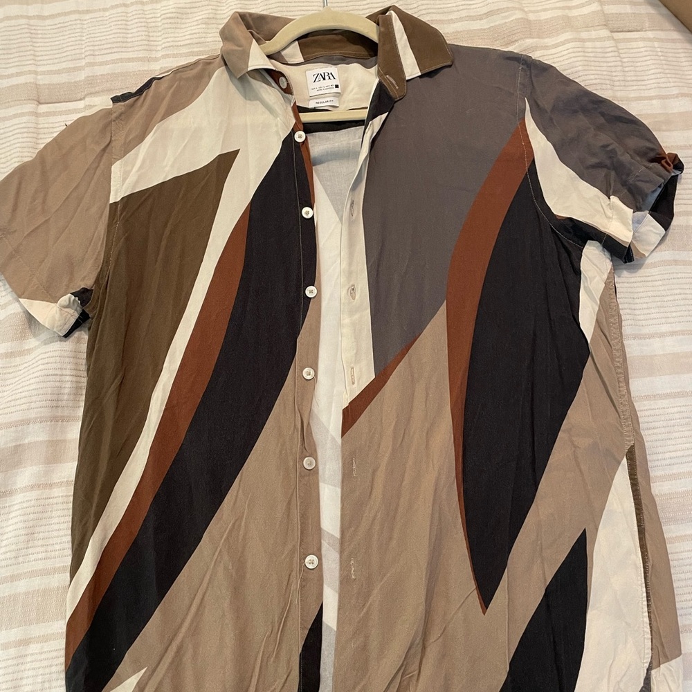 Zara Large Light Summer Men’s Shirt